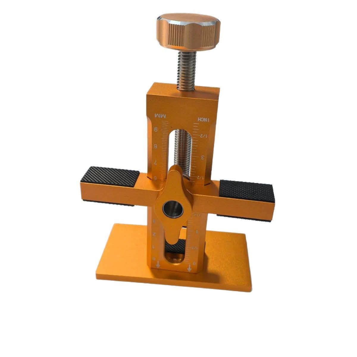 Aluminium alloy adjustable cabinet door balancer and levelling tool