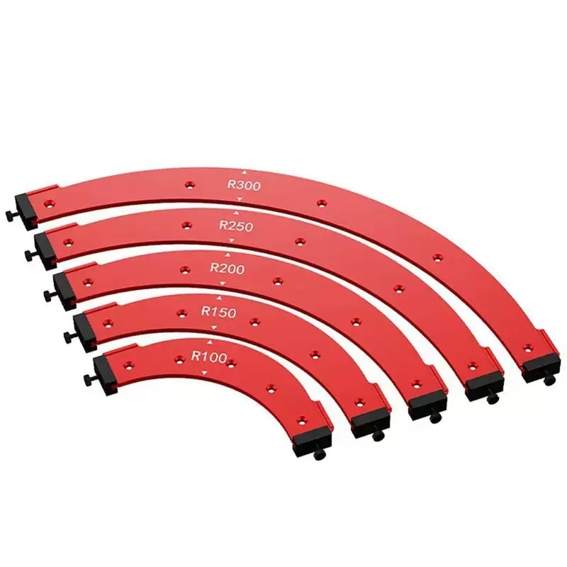 Aluminium Alloy Large Corner Radius Router Template